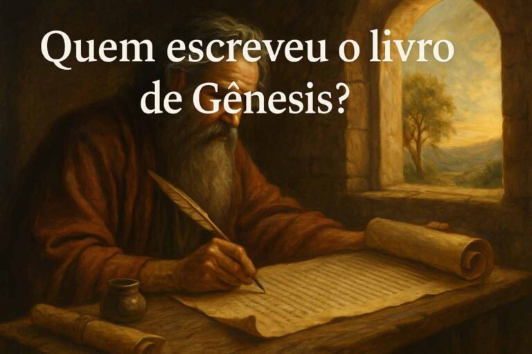 quem escreveu o livro de Gênesis